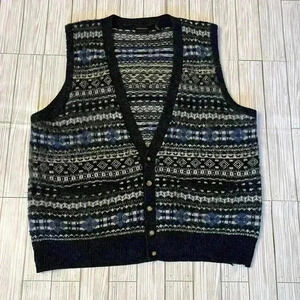 Structure 100% wool vest